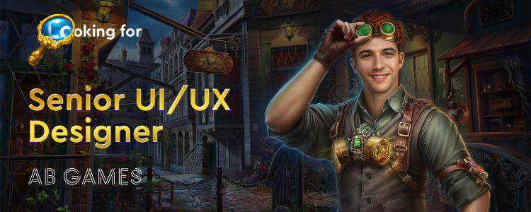 AB Games — вакансия в Senior UI/UX Designer